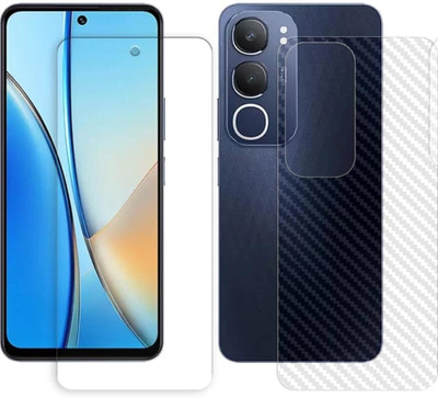 KHWABEEDA Front and Back Tempered Glass for VIVO Y29 5G(Pack of 2)