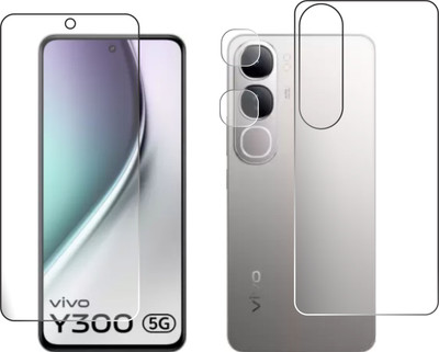 chakoor Front and Back Tempered Glass for vivo Y300 5G(Pack of 3)