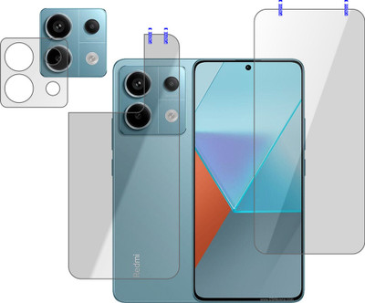 Cinzia Front and Back Tempered Glass for Redmi Note 13 Pro 5G(Pack of 3)