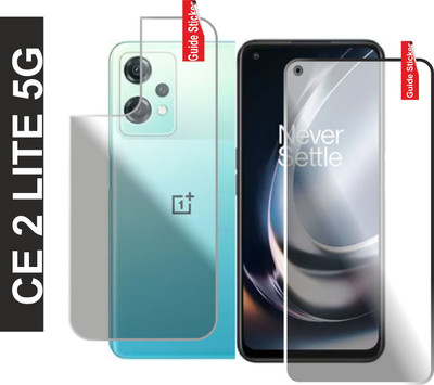 JSGROWITTECH Front and Back Tempered Glass for OnePlus Nord CE 2 Lite 5G(Pack of 2)