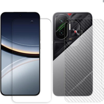 DB Front and Back Tempered Glass for POCO F7 5G(Pack of 2)