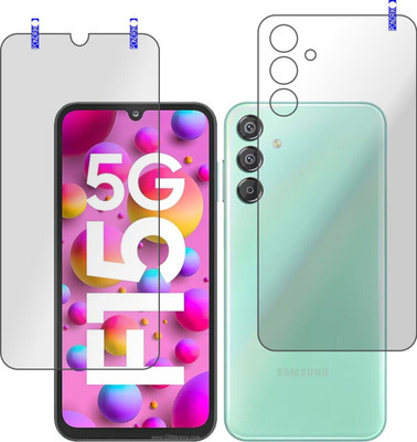 Cinzia Front and Back Tempered Glass for SAMSUNG Galaxy F15 5G(Pack of 2)