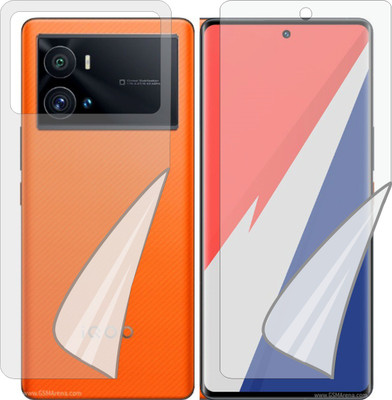 Fasheen Front and Back Screen Guard for VIVO IQOO9 PRO (Edge To Edge TPU Full Coverage)(Pack of 1)