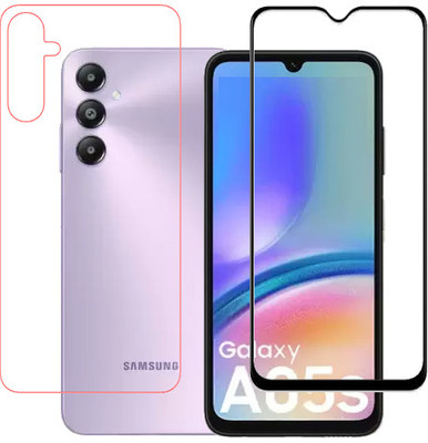 ECMERED Front and Back Tempered Glass for Samsung Galaxy A05s, Samsung A05s(Pack of 1)