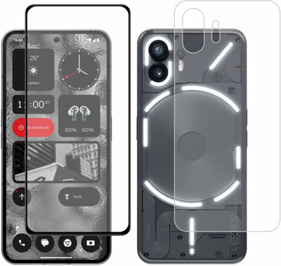 Ten To 11 Front and Back Tempered Glass for Nothing Phone 2(Pack of 2)
