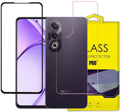 AARERED Front and Back Tempered Glass for OPPO K12x 5G(Pack of 1)