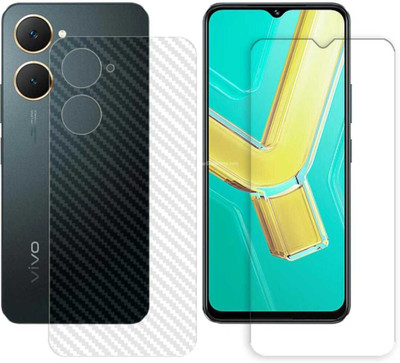 DB Front and Back Tempered Glass for VIVO Y03T 4G(Pack of 2)