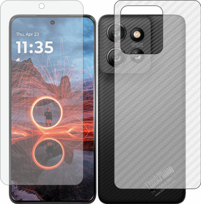 MOBART Front and Back Tempered Glass for Motorola ThinkPhone 25(Pack of 2)