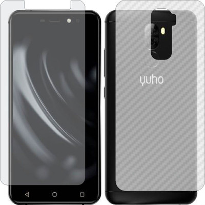 Fasheen Front and Back Tempered Glass for YUHO H2 PRO(Pack of 2)