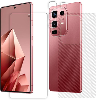 SOMTONE Front and Back Tempered Glass for Infinix Note 50 4G(Pack of 1)