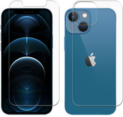SOMTONE Front and Back Tempered Glass for Apple iPhone 13 MINI(Pack of 1)
