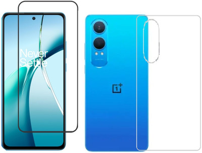 4 YARDS Front and Back Tempered Glass for OnePlus Nord Ce 4 lite 5g (11-D)(Pack of 1)
