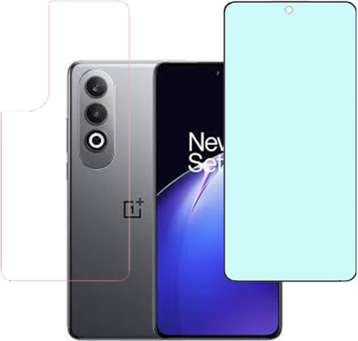 VAYUVAULT Front and Back Tempered Glass for OnePlus Nord CE4(Pack of 2)