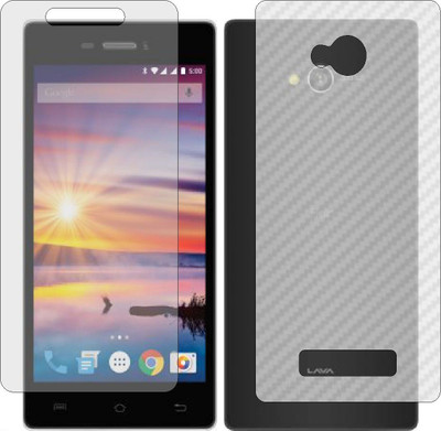 MOBART Front and Back Tempered Glass for LAVA FLAIR Z1(Pack of 2)