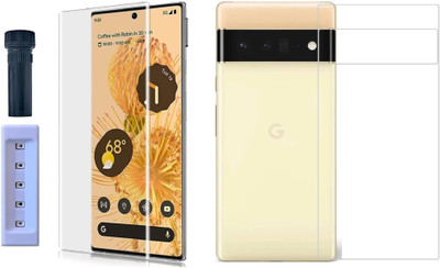 4 YARDS Front and Back Tempered Glass for Google Pixel 6 Pro(Pack of 1)