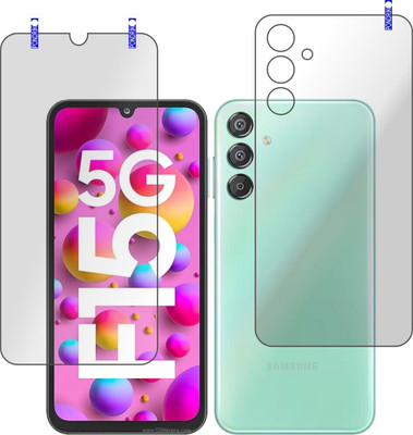 Cinzia Front and Back Tempered Glass for SAMSUNG Galaxy F15 5G(Pack of 2)