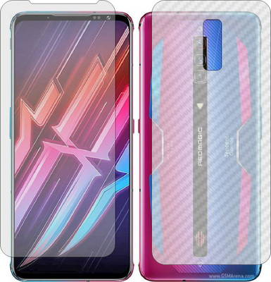 MOBART Front and Back Tempered Glass for ZTE NUBIA RED MAGIC 6 PRO(Pack of 2)