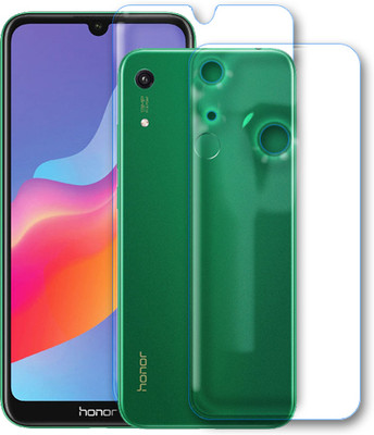 MUTAALI Front and Back Tempered Glass for Honor 8A Prime(Pack of 1)
