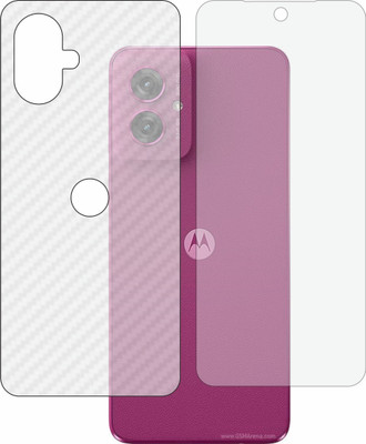 Mobling Front and Back Tempered Glass for Motorola Moto G55 5G(Pack of 2)