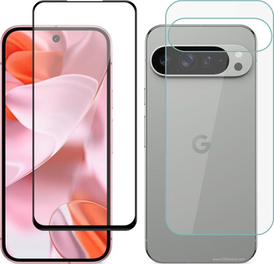 Vatsin Front and Back Tempered Glass for Google Pixel 9 Pro(Pack of 2)