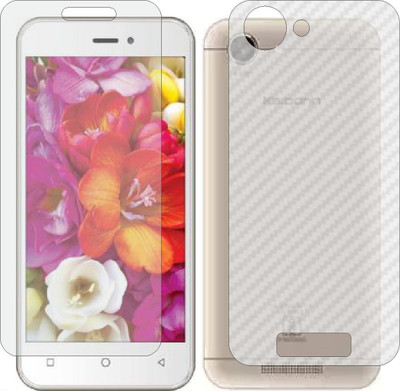 MOBART Front and Back Tempered Glass for KARBONN TITANIUM VISTA 4G(Pack of 2)