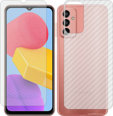MOBART Front and Back Tempered Glass for Samsung M13 4G(Pack of 2)