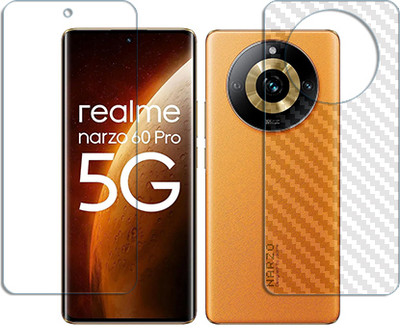 SOMTONE Front and Back Tempered Glass for Realme Narzo 60 Pro FRONT BACK(Pack of 1)