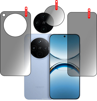 ARKEIS Front and Back Tempered Glass for OPPO Find X8 5G(Pack of 3)