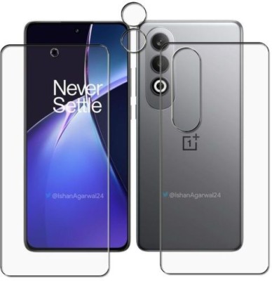 FINCH Front and Back Tempered Glass for OnePlus Nord CE4, OnePlus Nord CE 4 5G, One Plus Nord CE4 5G(Pack of 3)