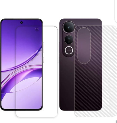 DOWRVIN Front and Back Tempered Glass for VIVO V50 LIFE 5G(Pack of 2)
