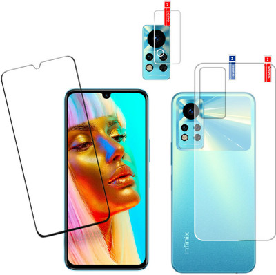 Olonga Front and Back Tempered Glass for INFINIX NOTE 12I 2022(Pack of 3)