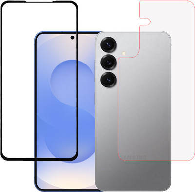 HOBBYTRONICS Front and Back Tempered Glass for SAMSUNG Galaxy S25 5G, SAMSUNG Galaxy S25, SAMSUNG S25 5G, SAMSUNG S25(Pack of 1)