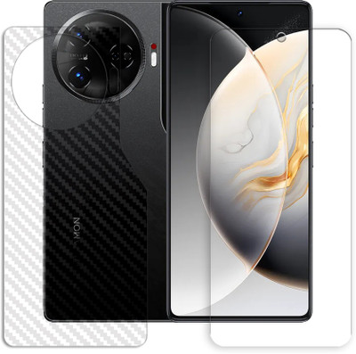 SOMTONE Front and Back Tempered Glass for Tecno Camon 30 Pro FRONTBACK SCREEN GUARD(Pack of 1)