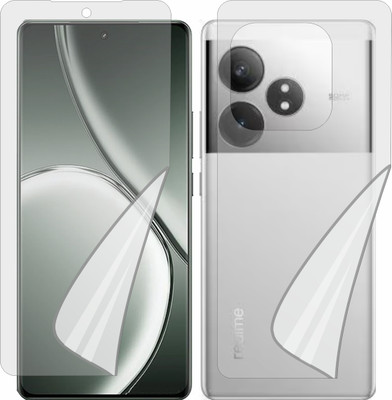 Mobling Front and Back Tempered Glass for Realme GT 6T(Pack of 1)