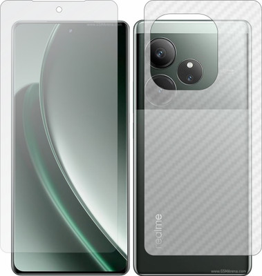 MOBART Front and Back Tempered Glass for Realme GT 6 5G(Pack of 2)