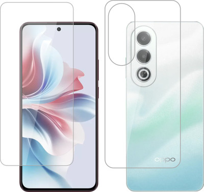Vatsin Front and Back Tempered Glass for Oppo K12x 5G(Pack of 2)