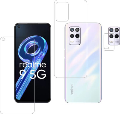 Ten To 11 Front and Back Tempered Glass for Realme 9 5G(Pack of 3)