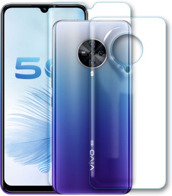 ARBAN Front and Back Tempered Glass for Vivo S6 5G(Pack of 1)