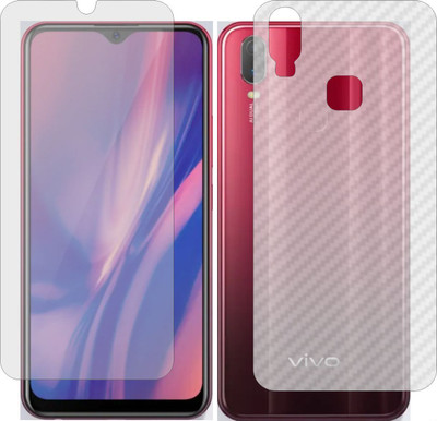 MOBART Front and Back Tempered Glass for VIVO Y11 2019(Pack of 2)