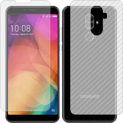 MOBART Front and Back Tempered Glass for COOLPAD 1861 NOTE 8(Pack of 2)