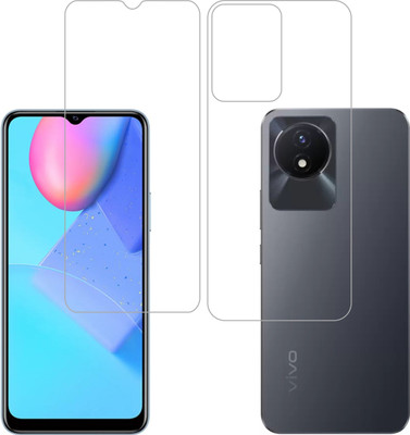 Ten To 11 Front and Back Tempered Glass for ViVO Y02(Pack of 2)
