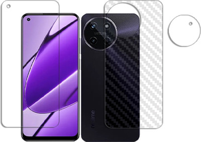 SOMTONE Front and Back Tempered Glass for Realme 11 4G FRONT BACK AND CAMERA LENS SCREEN GUARD(Pack of 1)