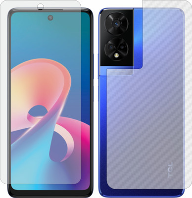MOBART Front and Back Tempered Glass for TCL 50 XE(Pack of 2)