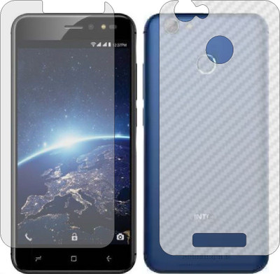 MOBART Front and Back Tempered Glass for INTEX STAARI 9(Pack of 2)