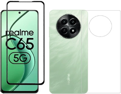 4 YARDS Front and Back Tempered Glass for Realme C65 5G (D-Plus)(Pack of 1)