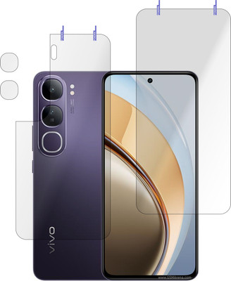 PONDRIK Front and Back Tempered Glass for VIVO Y300 5G(Pack of 3)