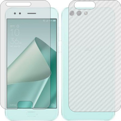 Fasheen Front and Back Tempered Glass for ASUS ZENFONE 4(Pack of 2)