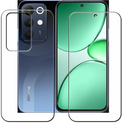 tombik Front and Back Tempered Glass for 23fs-Realme 15x 5G-fb(Pack of 2)