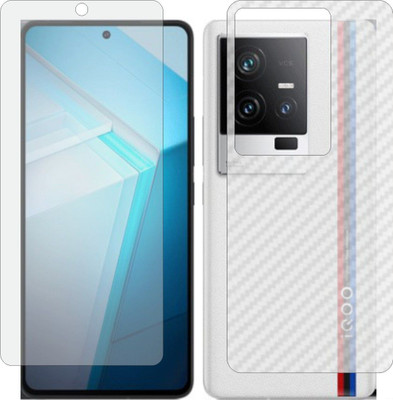 MOBART Front and Back Tempered Glass for Vivo IQOO 11S V2304A(Pack of 2)