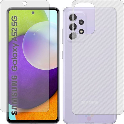 MOBART Front and Back Tempered Glass for SAMSUNG GALAXY A52 5G(Pack of 2)